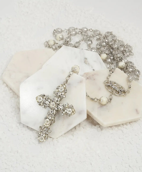 FIORE DELLA FEDE BOUQUET ROSARY, LAZO, & UNITY CANDLE