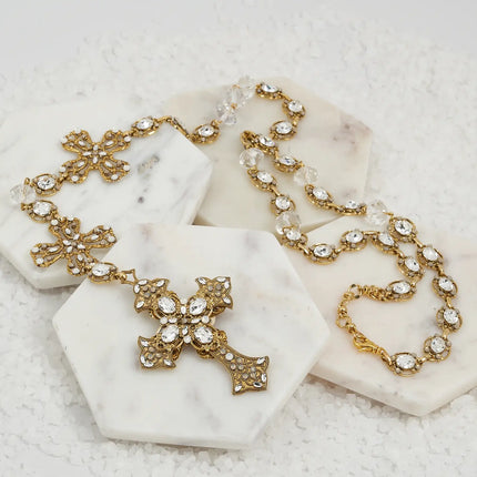 CARLA ROSARY NECKLACE