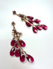 RUBY BLOOM EARRINGS