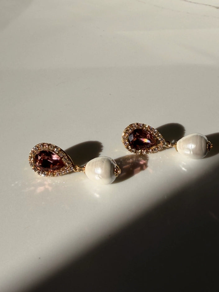 SUEÑO EARRING (VINTAGE ROSE)