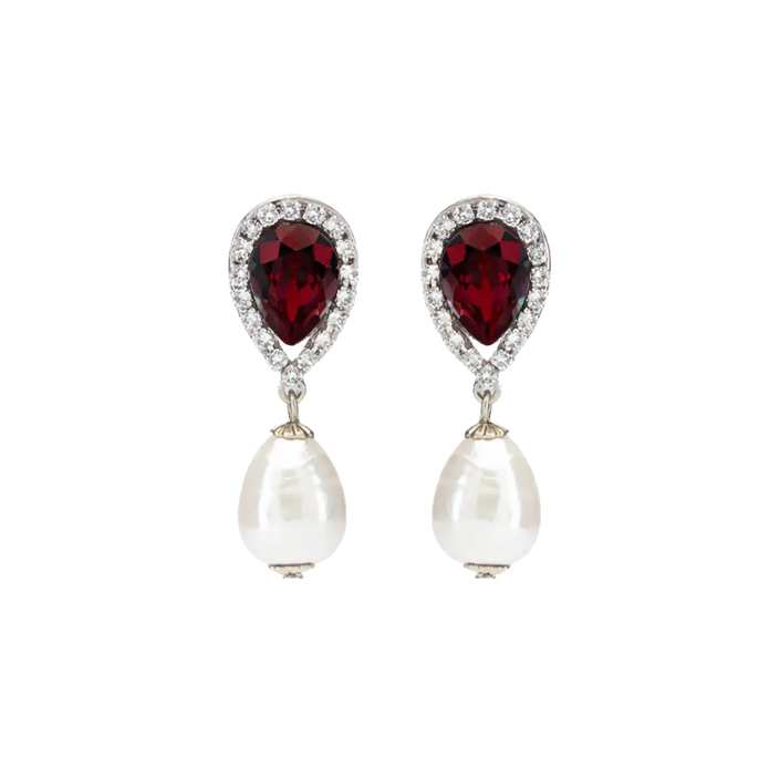 SUEÑO EARRING (RUBY RED)