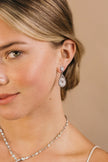 DEWDROP EARRINGS (BLUSH ROSE)