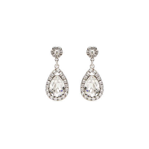 DEWDROP EARRINGS (BLUSH ROSE)