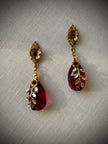 EVERLASTING EARRINGS (RUBY RED)