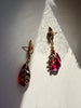 EVERLASTING EARRINGS (RUBY RED)