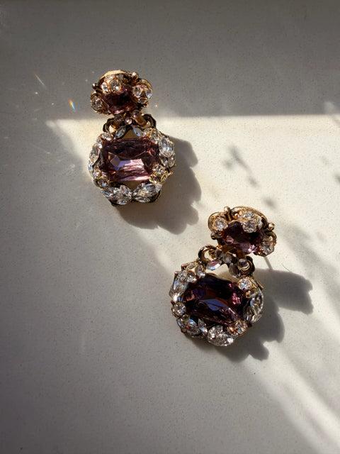 ADA EARRINGS (LIGHT AMETHYST)