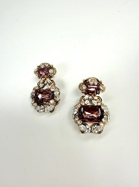 ADA EARRINGS (LIGHT AMETHYST)