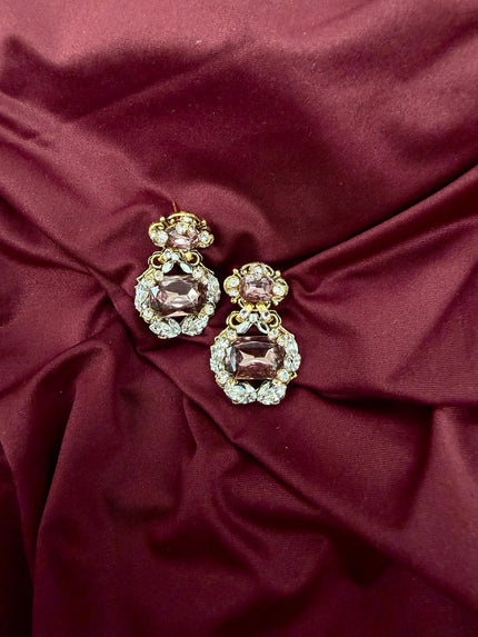 ADA EARRINGS (LIGHT AMETHYST)