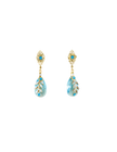 EVERLASTING EARRING IN AQUAMARINE