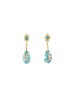 EVERLASTING EARRING IN AQUAMARINE