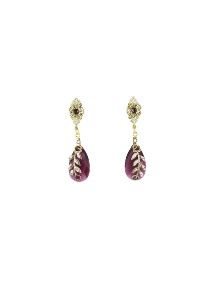 EVERLASTING EARRING IN RUBY