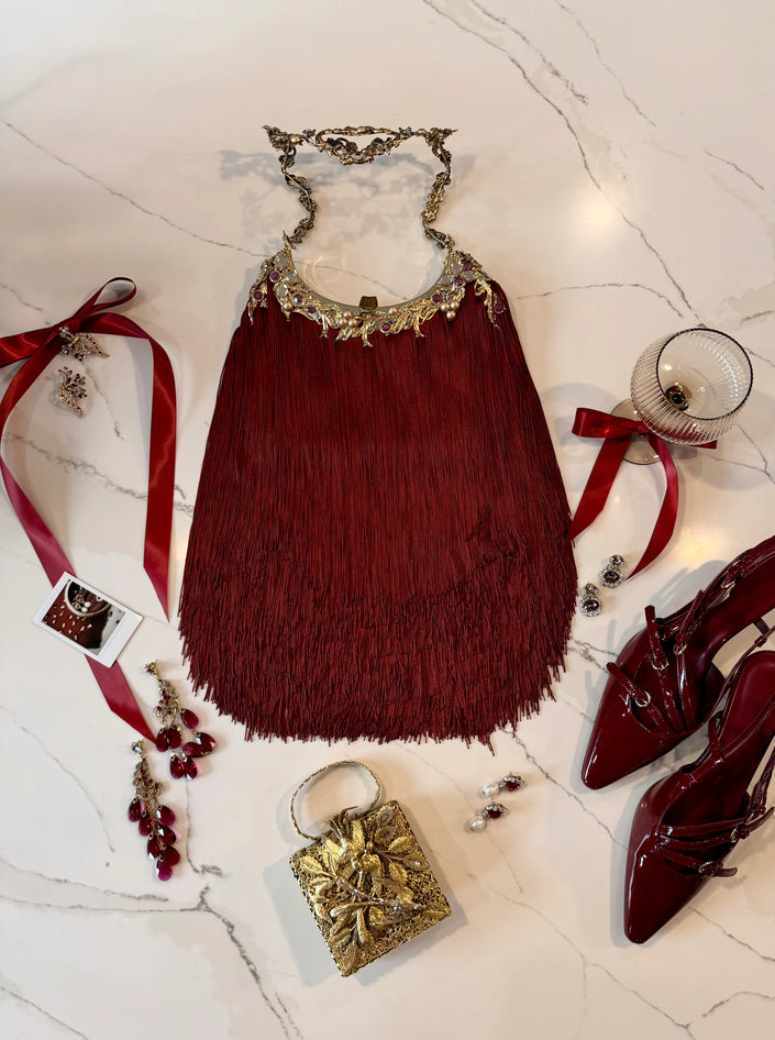 LA VIE ROUGE PURSE