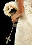 CELESTIA ROSARY BOUQUET ROSARY, LAZO, & UNITY CANDLE
