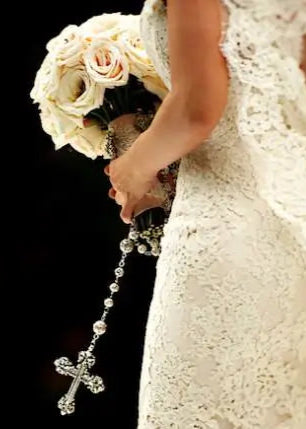 CELESTIA ROSARY BOUQUET ROSARY, LAZO, & UNITY CANDLE