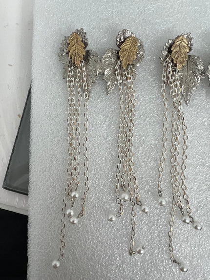 SS 26-43 TWO TONE LEAF / CHAIN